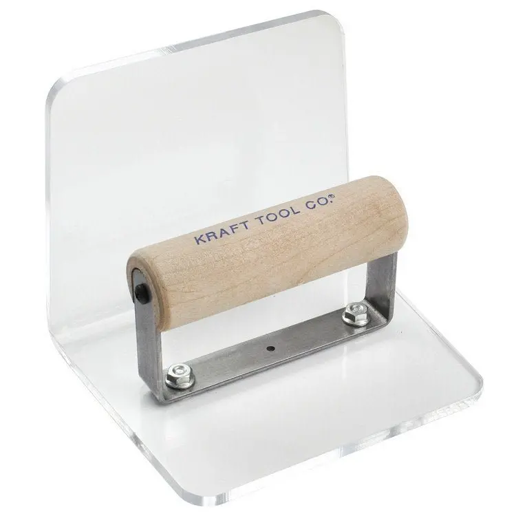 1-Inch Radius Plastic Inside Cove Step Tool With Solid Wood Handle 1