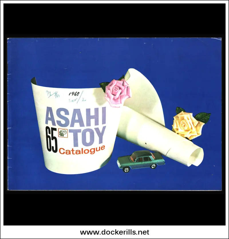 1965 Asahi Toy Co. Japan Catalog – Vintage Tinplate Toy Sales Brochure 1