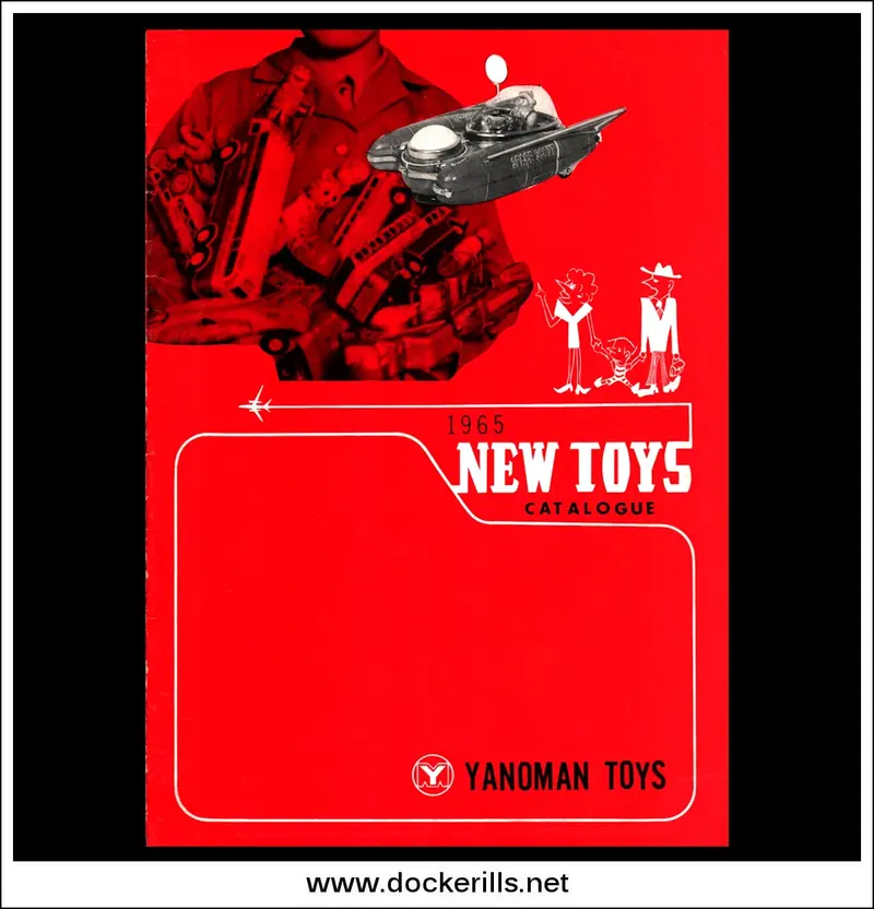 1965 Yanoman Toys Catalog – Digital Reproduction Of Japanese Tinplate Toy Brochure 1