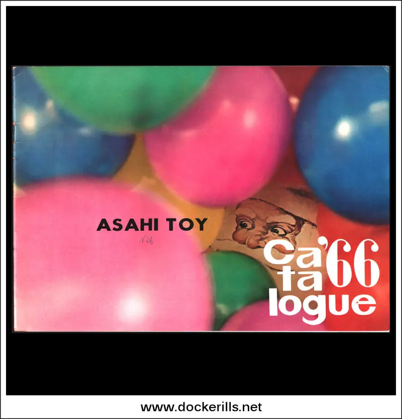 1966 Asahi Toy Co. Japan Catalog – Collectible Tinplate Toy Brochure 1