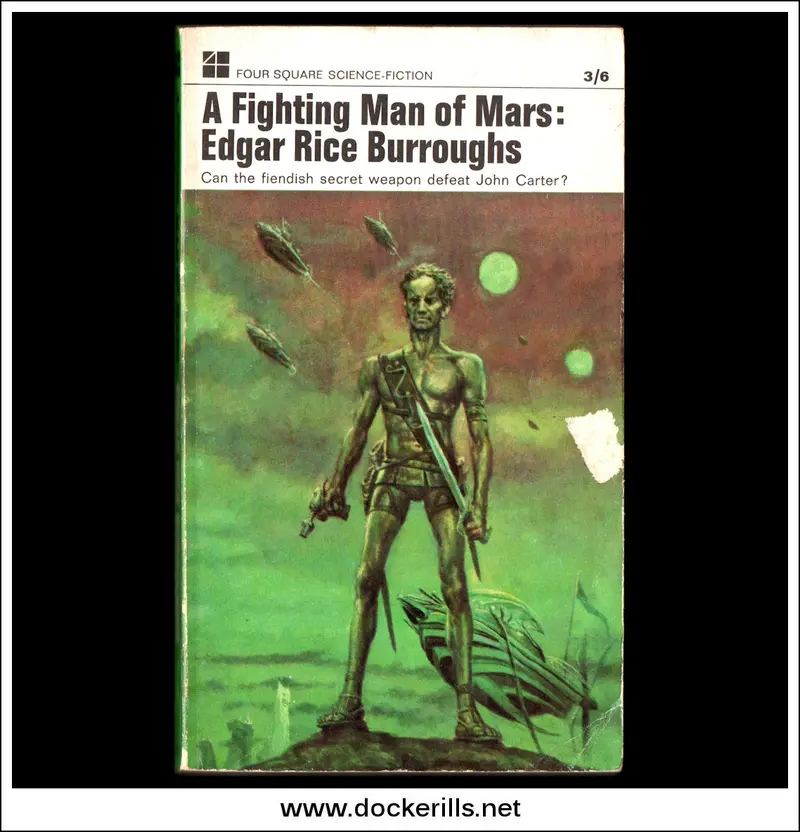 1966 Four Square Edition: 'A Fighting Man Of Mars' By Edgar Rice Burroughs 1
