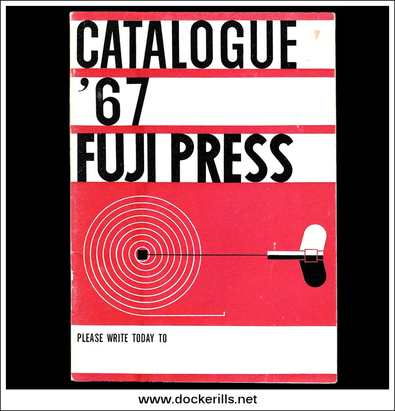 1967 Fuji Press Kogyo Vintage Toy Brochure – Japanese Tinplate Novelty Toys 1