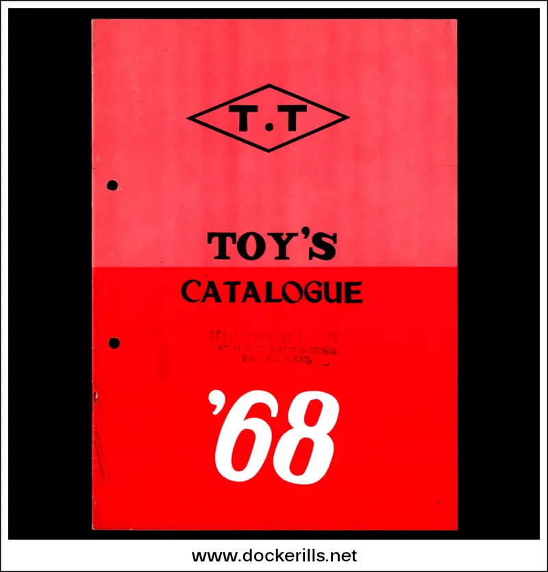 1968 Takatoku Toys Japanese Catalog – Rare Tinplate Novelty Toy Brochure 1