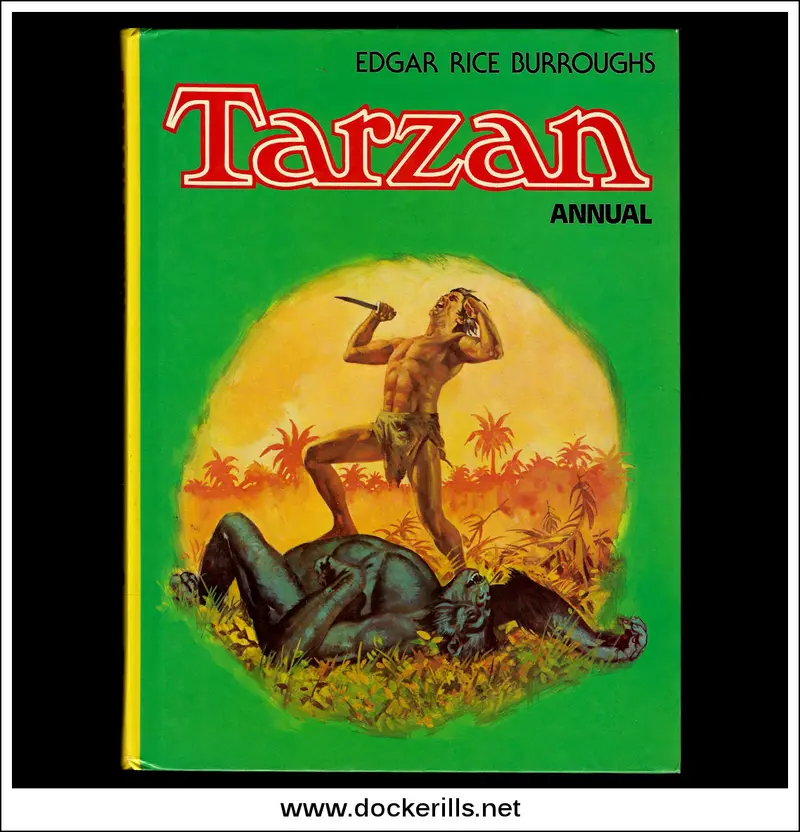 1975 Tarzan Annual — Collectible Illustrated Storybook 1