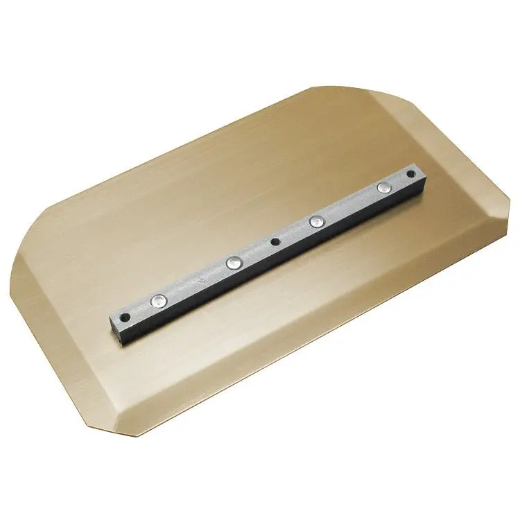 36-Inch Combination Gold Power Trowel Blades – 8" X 14", 4-Pack 1