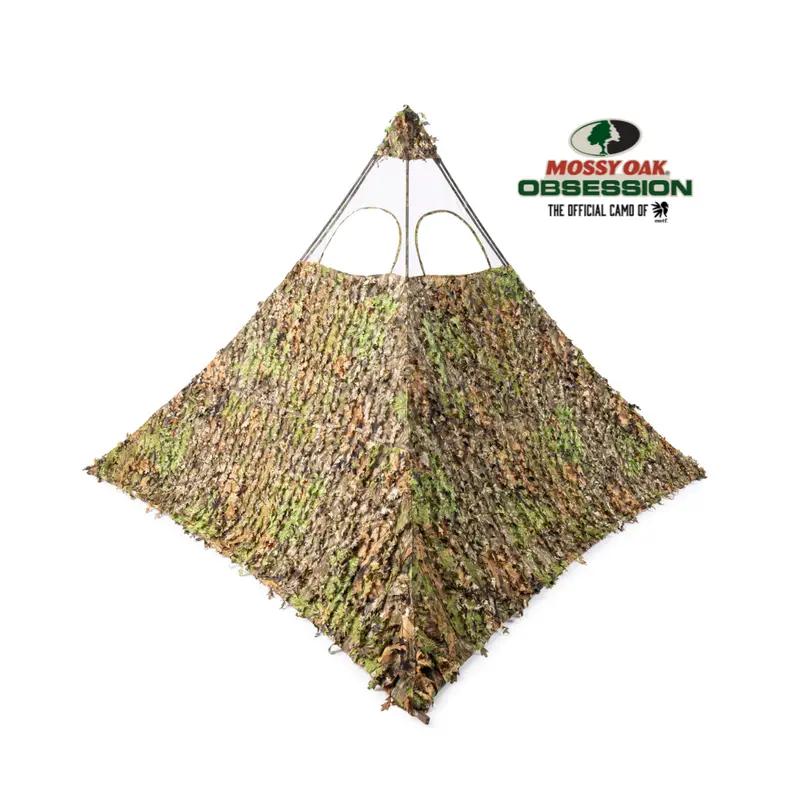 3D Leafy Hunting Blind — Mossy Oak Obsession Pattern 1