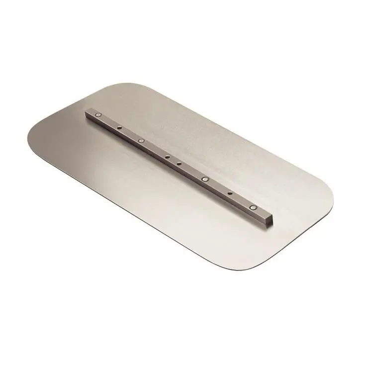 46-Inch Flat Finish Power Trowel Blades – Rounded Corners, 8" X 16", 4-Pack 1