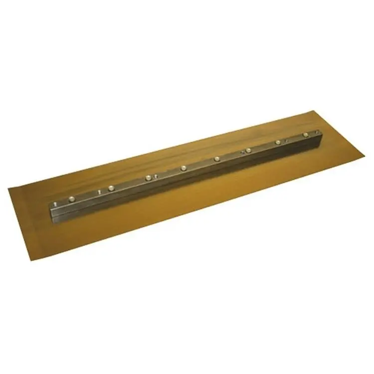 60" Power Trowel Finish Blades – Gold Coated, 6" X 23", 4-Pack 1