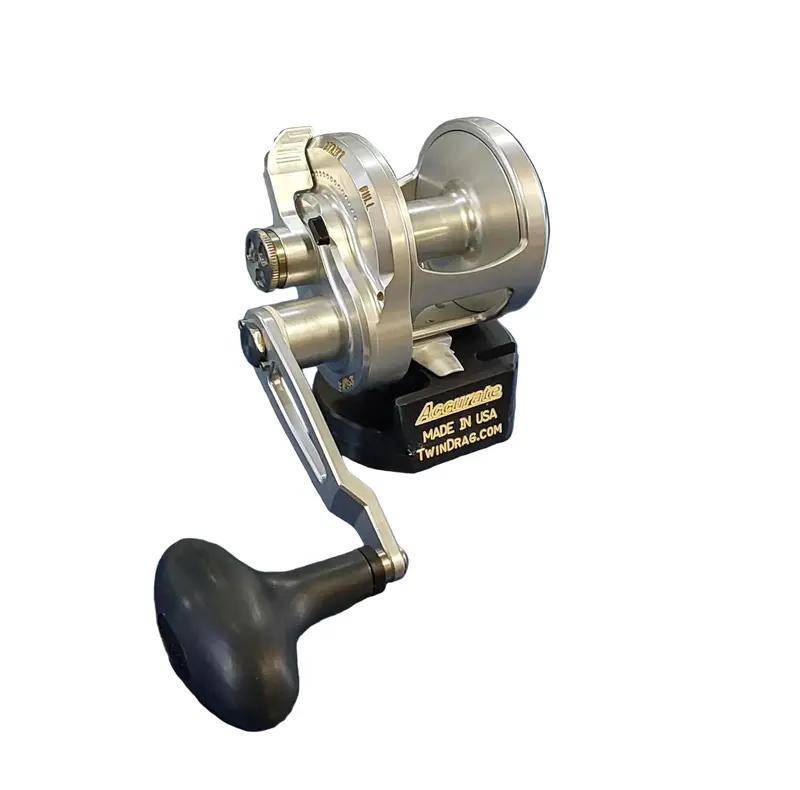 Accurate Fury Fx-600X Conventional Reel – Silver Finish 1