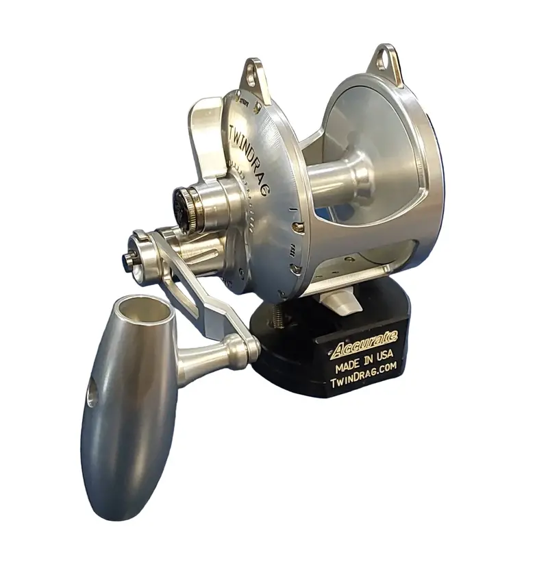 Accurate Valiant Bv2-1000Lht Low-Profile High-Torque Reel – Silver 1