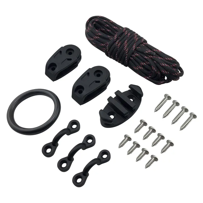 Adjustable Anchor Trolley System For Kayaks And Boats 1