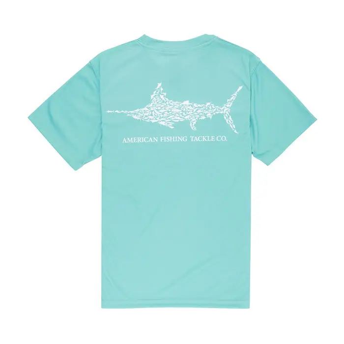 Aftco Kids Jigfish Short Sleeve Fishing Shirt – Youth Angler Apparel 1