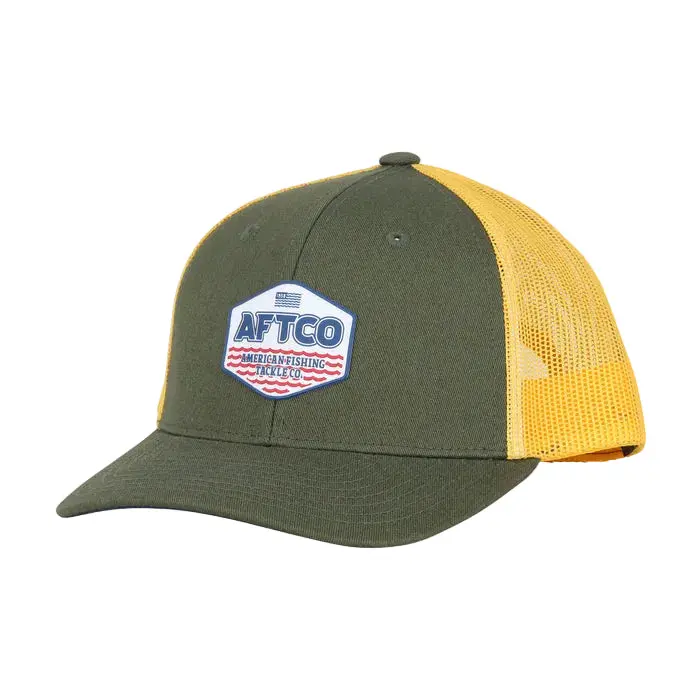 Aftco Youth Sunset Trucker Hat – Breathable Cotton-Poly Blend 1