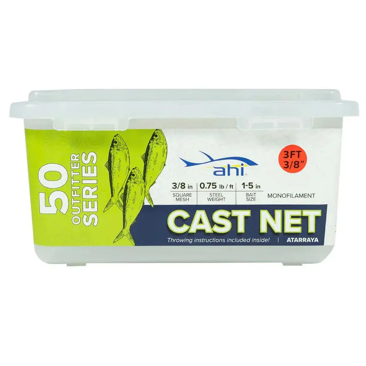 Ahi 50-Series Circular Cast Net – Heavy-Duty Fishing Net 1
