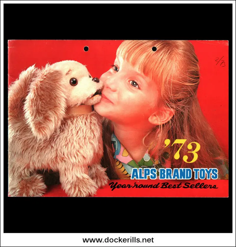 Alps Toy Catalogue 1973 – Japanese Tinplate Novelty Toys Brochure 1