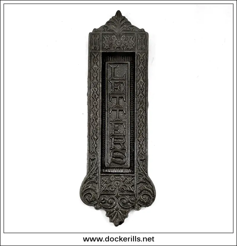 Antique Cast Iron Letterbox No. 29 By Archibald Kenrick & Sons, West Bromwich 1