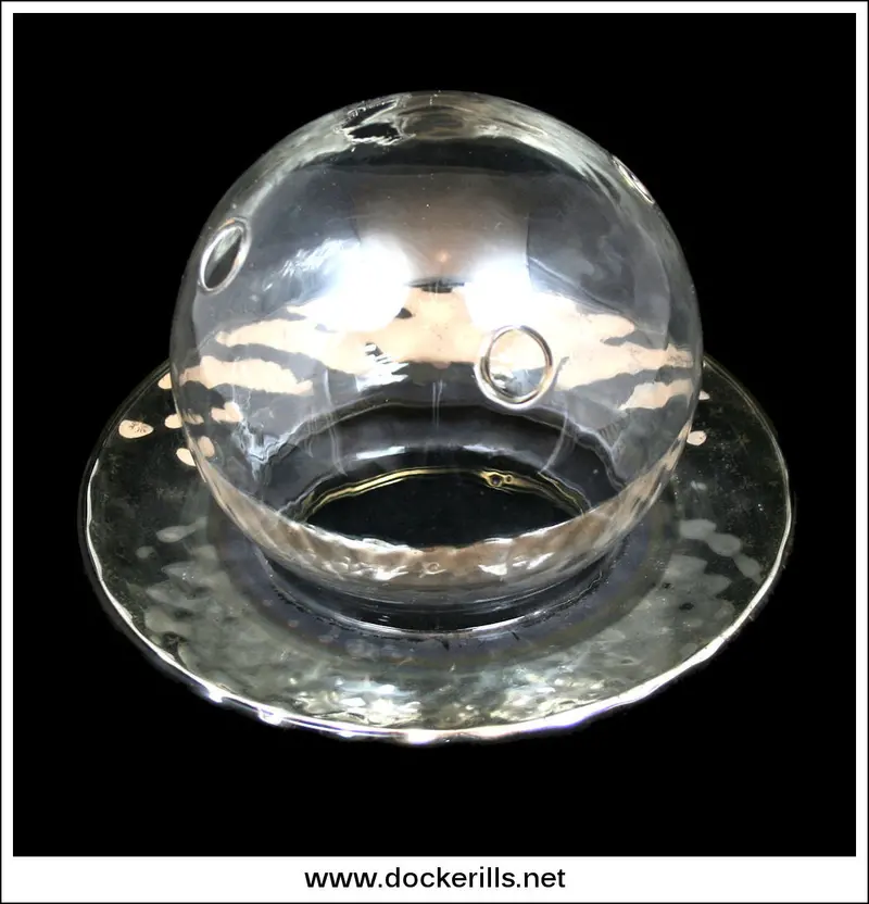 Antique Glass Gas Globe Chimney – Set Of Seven (No. 2) 1