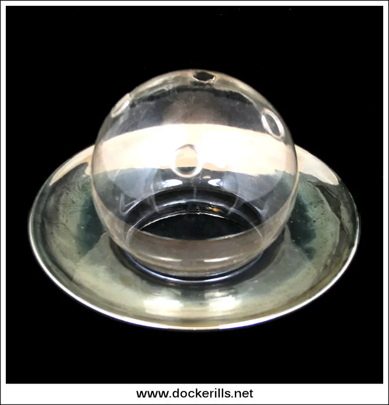 Antique Glass Gas Globe Chimney – Set Of Seven (No. 4) 1