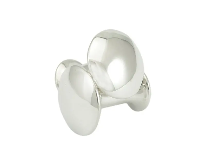 Apple Core–Shaped Minimalist Cufflinks 1
