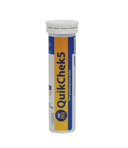 Aussie Gold Quik Chek 5-In-1 Pool & Spa Test Strips 1