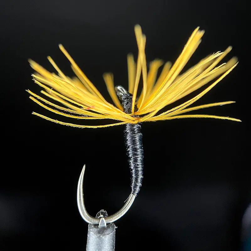 Authentic Hand-Tied Kebari Flies – 12-Piece Traditional Collection 1