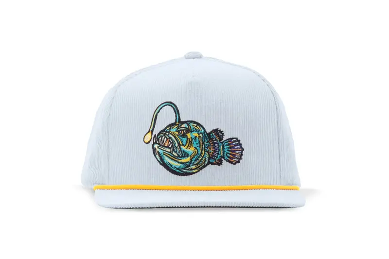 Bajio Anglerfish Corduroy Cap – Flat Brim Design 1