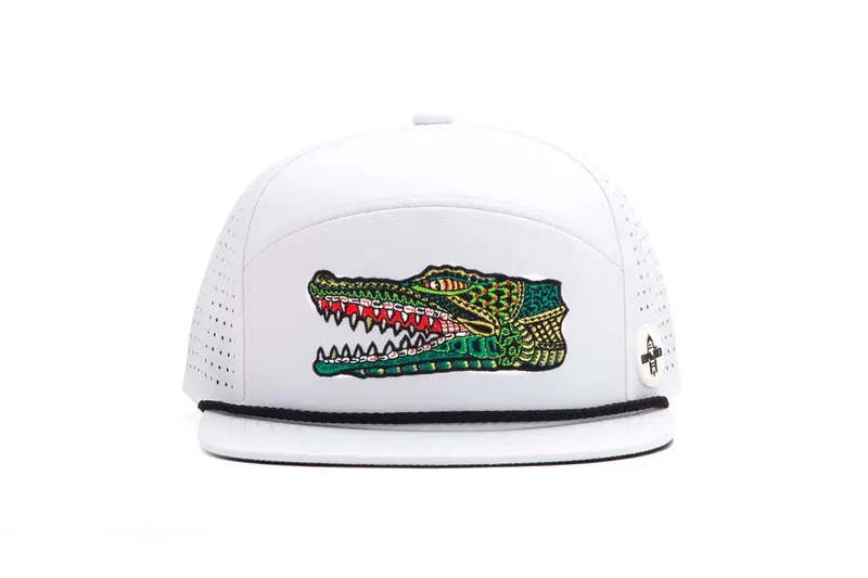Bajio Gator Head Performance Hat – Flat Brim Style 1