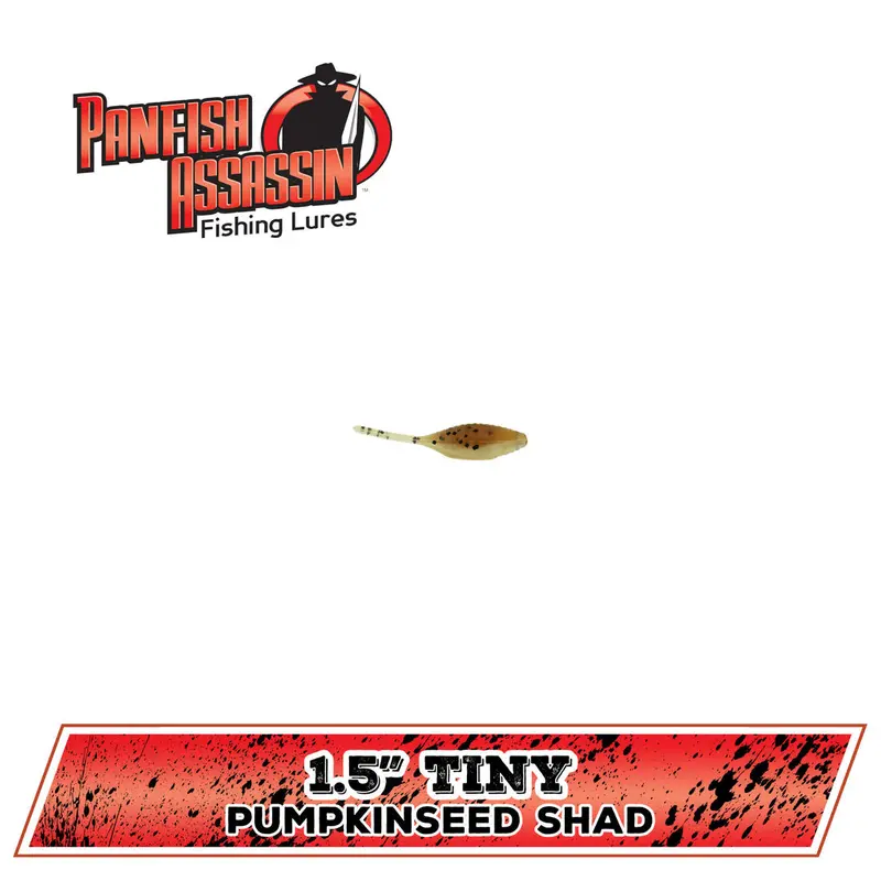 Bass Assassin Tiny Shad Soft Plastics – 1.5-Inch Profile 1