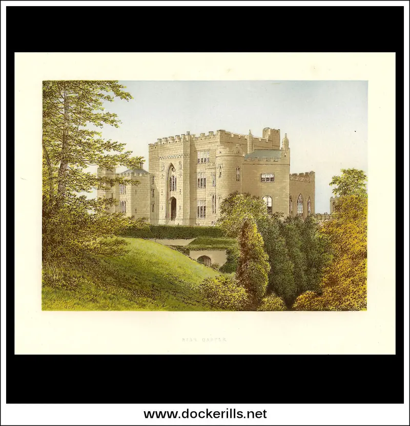 Birr Castle, County Offaly: Irish Heritage Chromoxylograph, Ireland, 1880 1