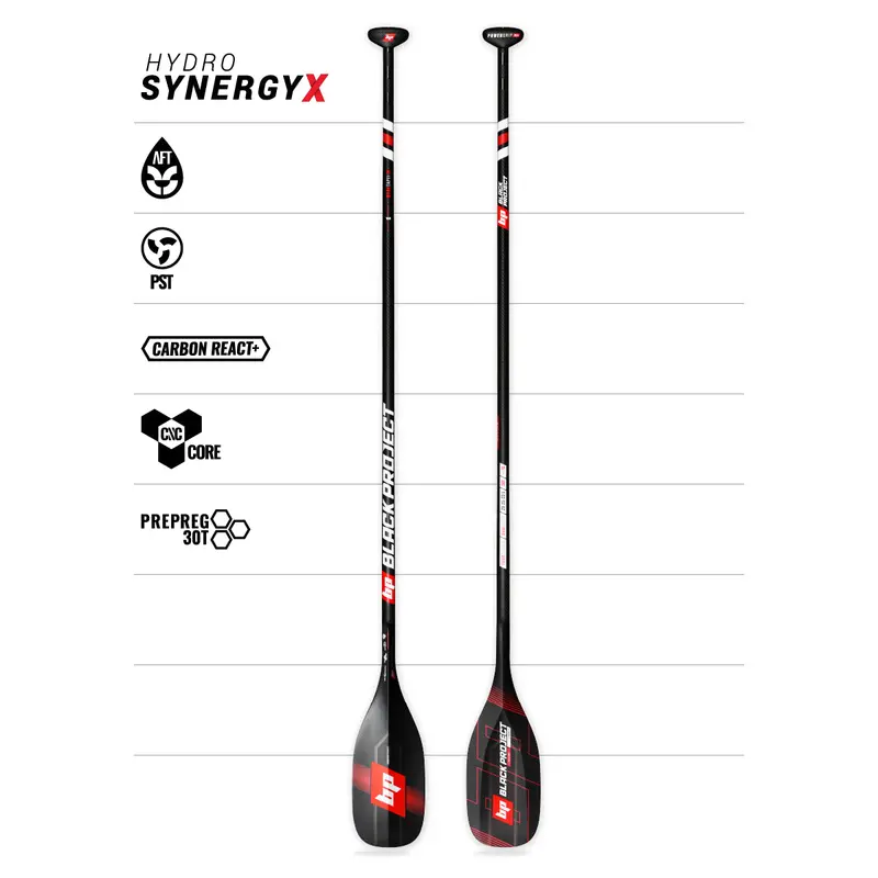 Black Project Hydro Synergyx Adjustable Carbon Paddle For Stand-Up Paddling 1