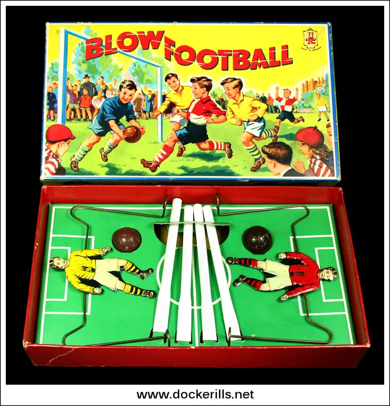 Blow Football Game – Merit / J. & L. Randall Ltd., Uk 1