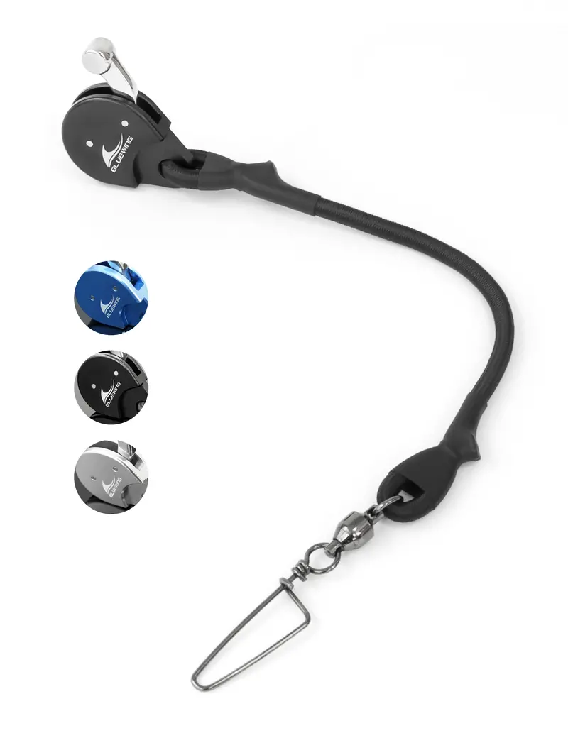 Bluewing Outrigger Line Lock Pro – Adjustable Fishing Line Clamp 1
