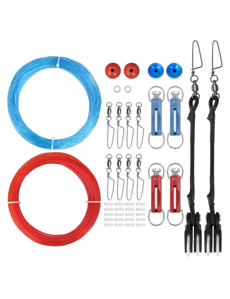 Bluewing Upgraded Outrigger Rigging Kit – Model B For Trolling Setup 1