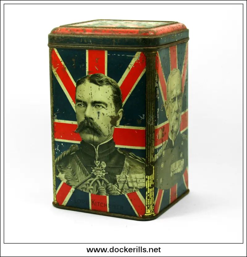 Boer War-Era Tea Tin – Antique Advertising Tin, Circa 1900 1