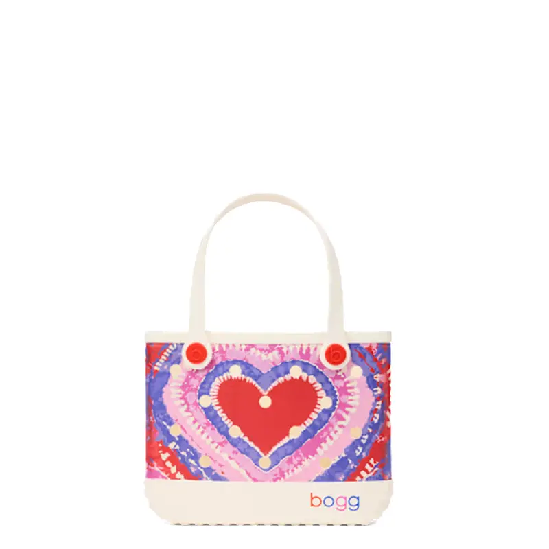 Bogg Bag Bitty Tote – Dye-Licious Heart Buoy Red 1