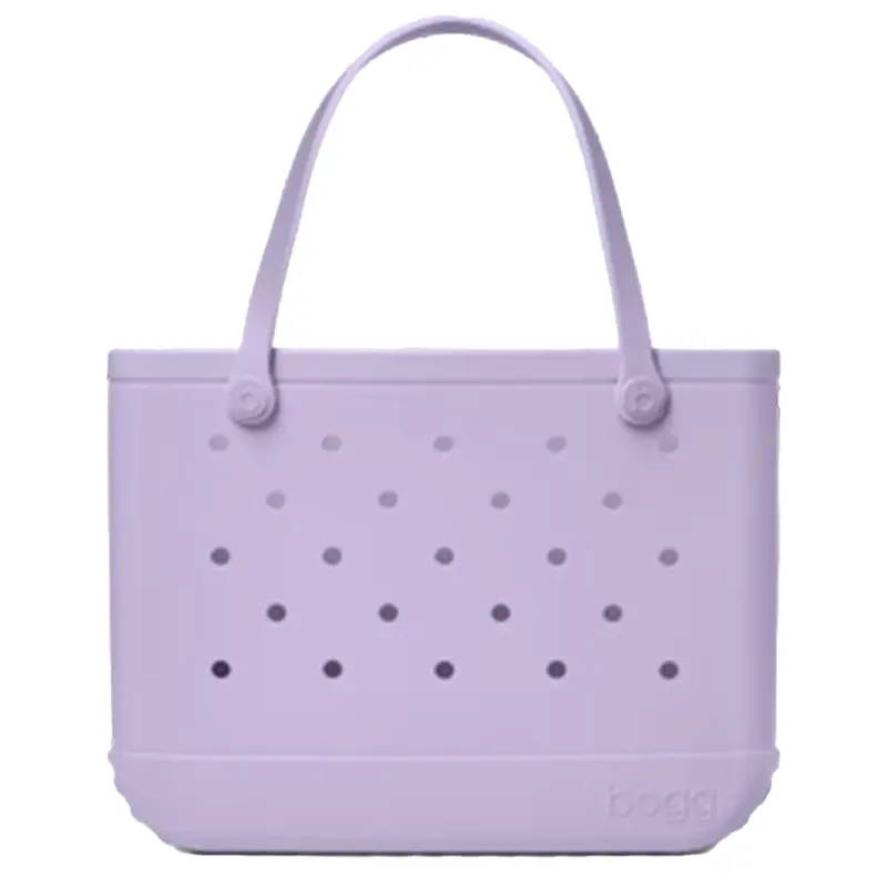 Bogg Bag Original ‘I Lilac You A Lot’ Pastel Beach Bag 1