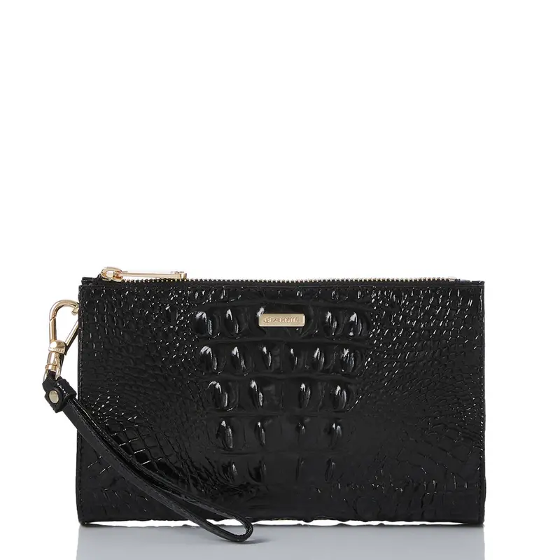 Brahmin Melbourne Daisy Wristlet – Petite Leather Accessory 1