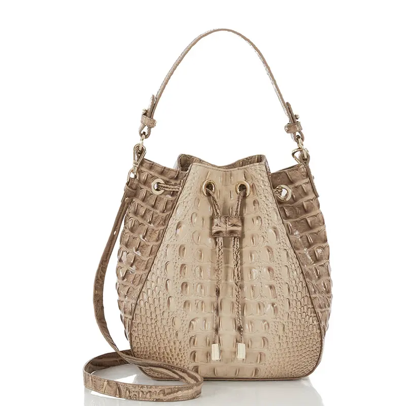 Brahmin Melbourne Melinda Bucket Bag With Structured Silhouette 1