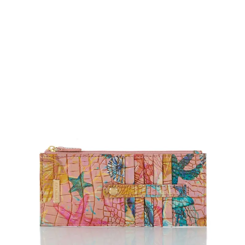 Brahmin Melbourne Slim Credit Card Wallet For Women 1
