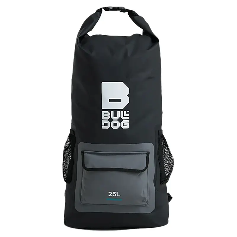 Bulldog 25L Waterproof Dry Bag Backpack – Matte Black 1
