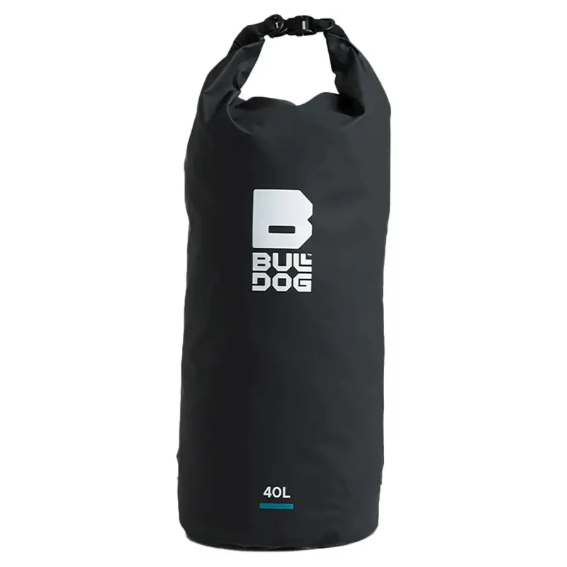 Bulldog 40L Waterproof Dry Bag Backpack – Matte Black 1