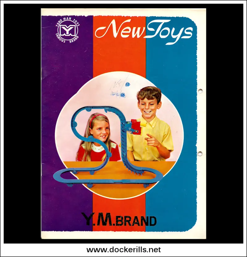 C.1970 Yanoman (Ym) Japan Tin Toy Catalogue — Vintage Toy Company Brochure 1