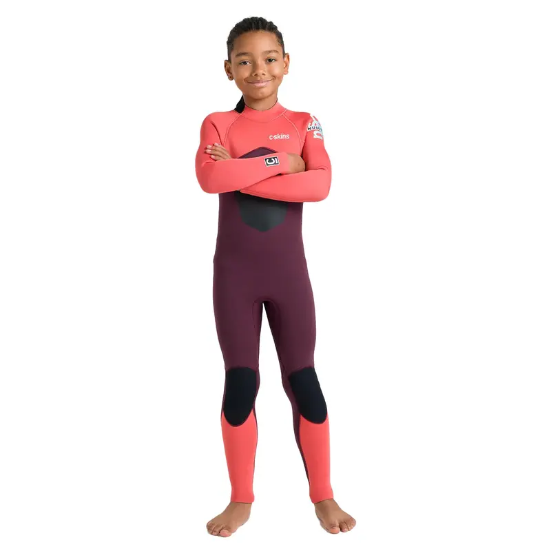 C-Skins 2026 Junior Nuwave Legend 4/3Mm Back-Zip Wetsuit 1