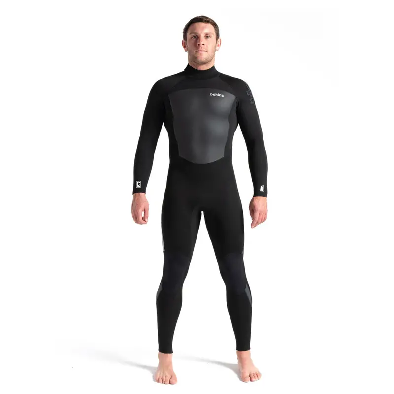 C-Skins Legend 5/4/3Mm Back-Zip Wetsuit – Black & Anthracite 1