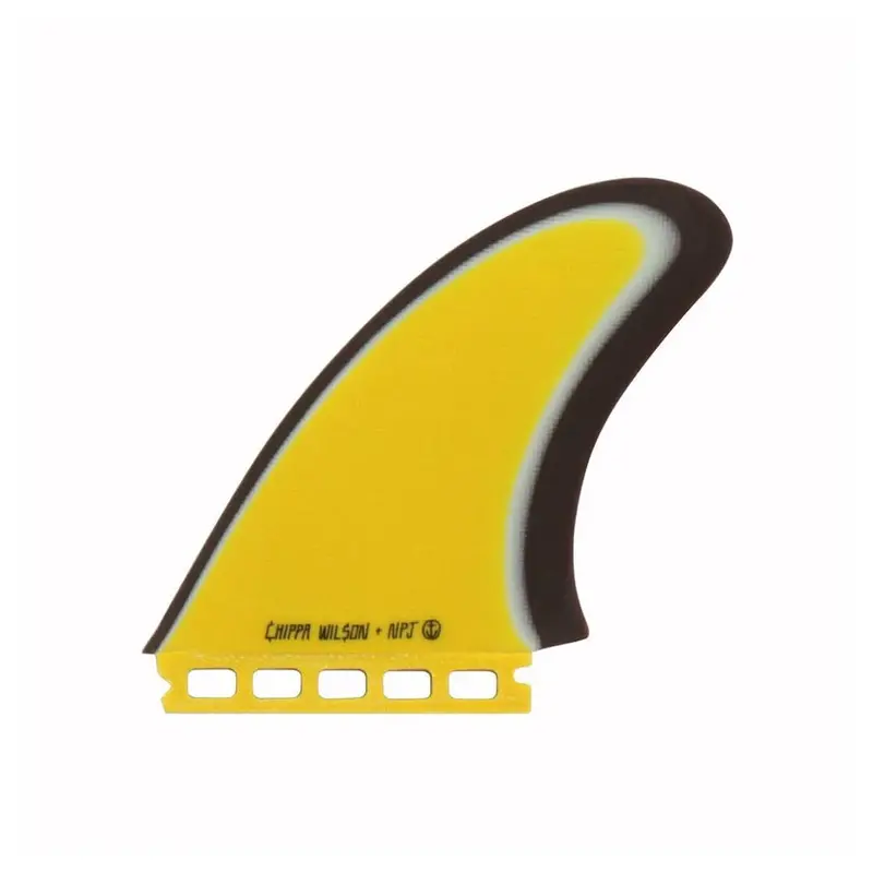 Captain Fin Co. Chippa Wilson & Npj Twin 2+1 Futures Fin Set – Sunny Yellow 1