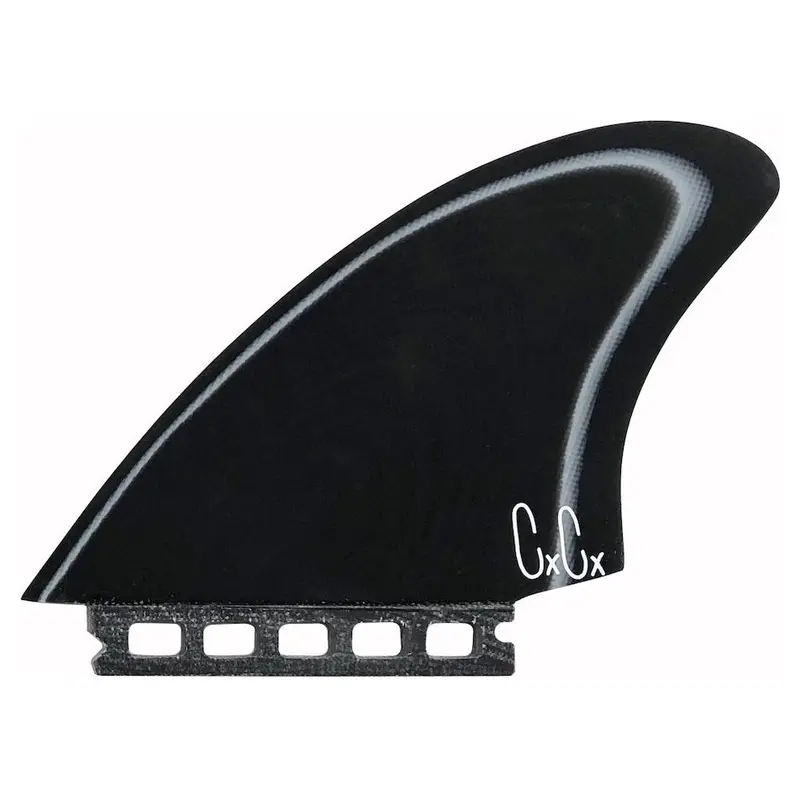 Captain Fin Co. Chris Christenson Twin Keel Especial Fin – Black Futures Mount 1