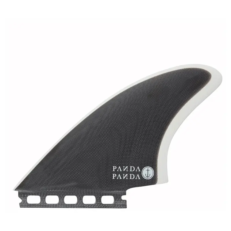 Captain Fin Co. Panda Keel Futures Fin Set – White And Black Contrast 1