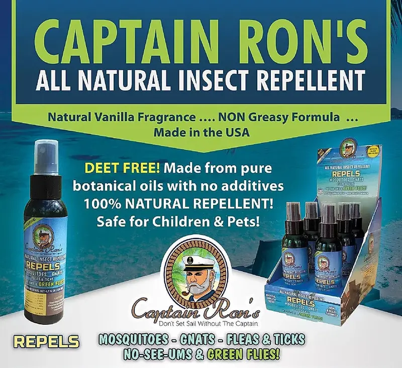 Captain Ron'S All-Natural Mosquito & Insect Repellent 1