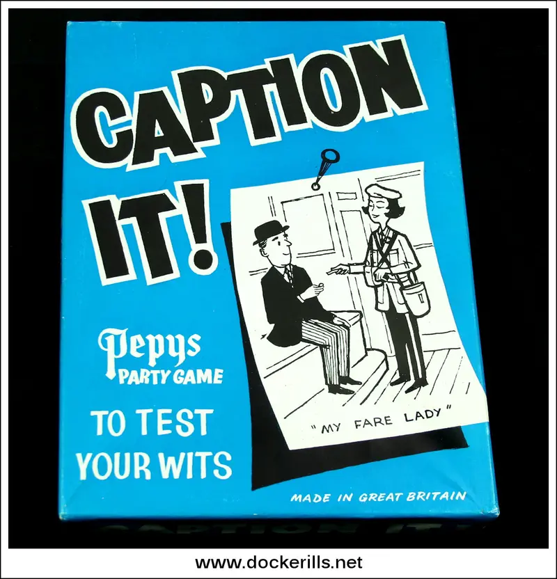 Caption It! – Pepys-Themed Vintage Party Game 1