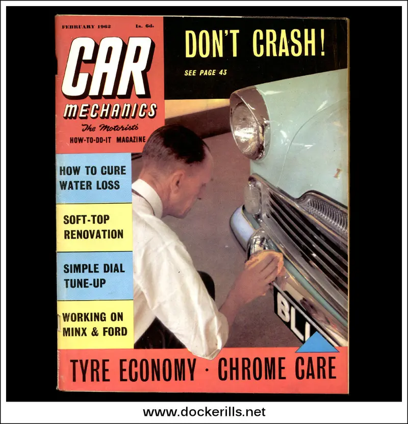 Car Mechanics, February 1962: Hillman Minx & Ford 100E Restoration Tips 1